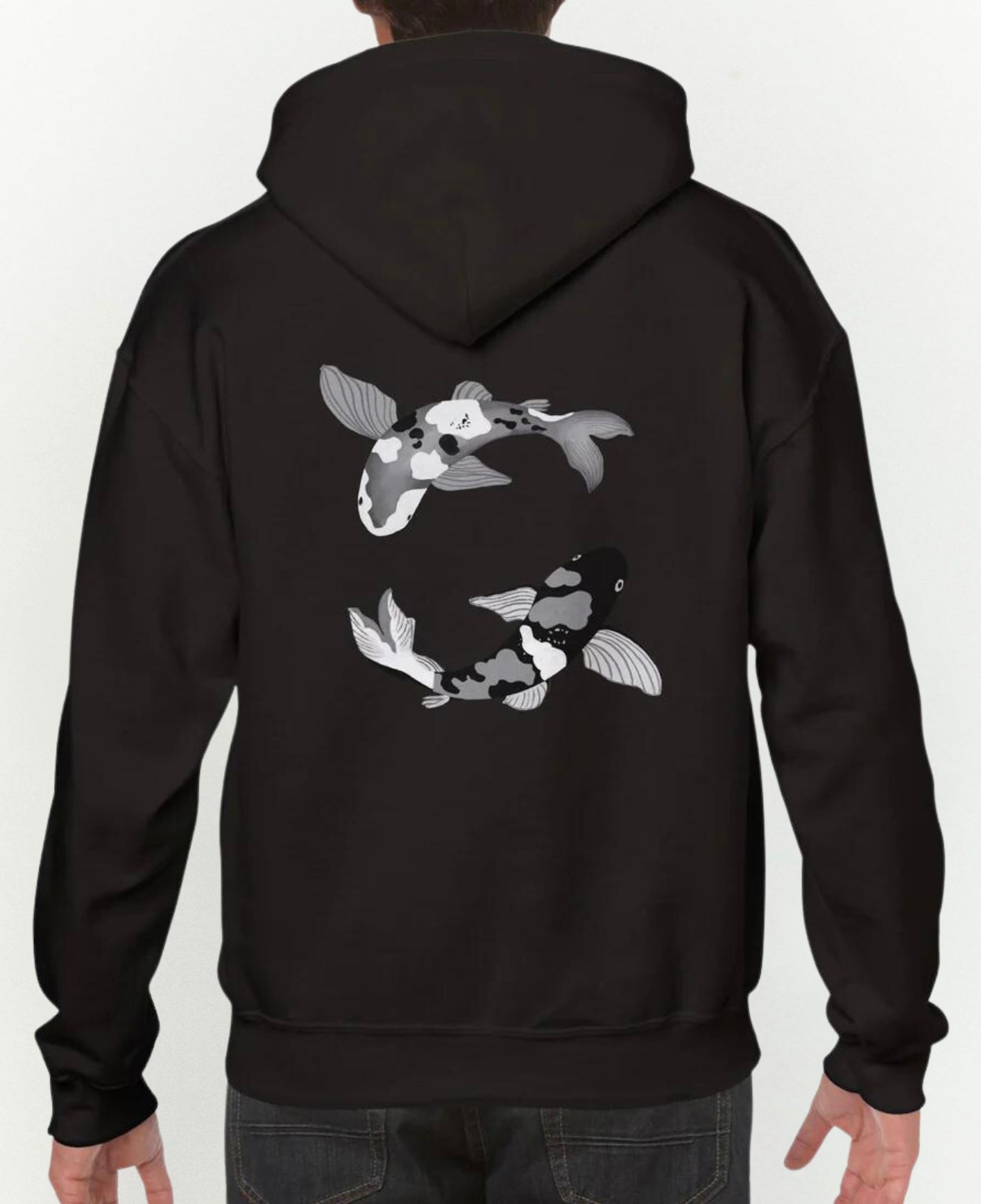 MT X Monochromatic Koi Hoodie