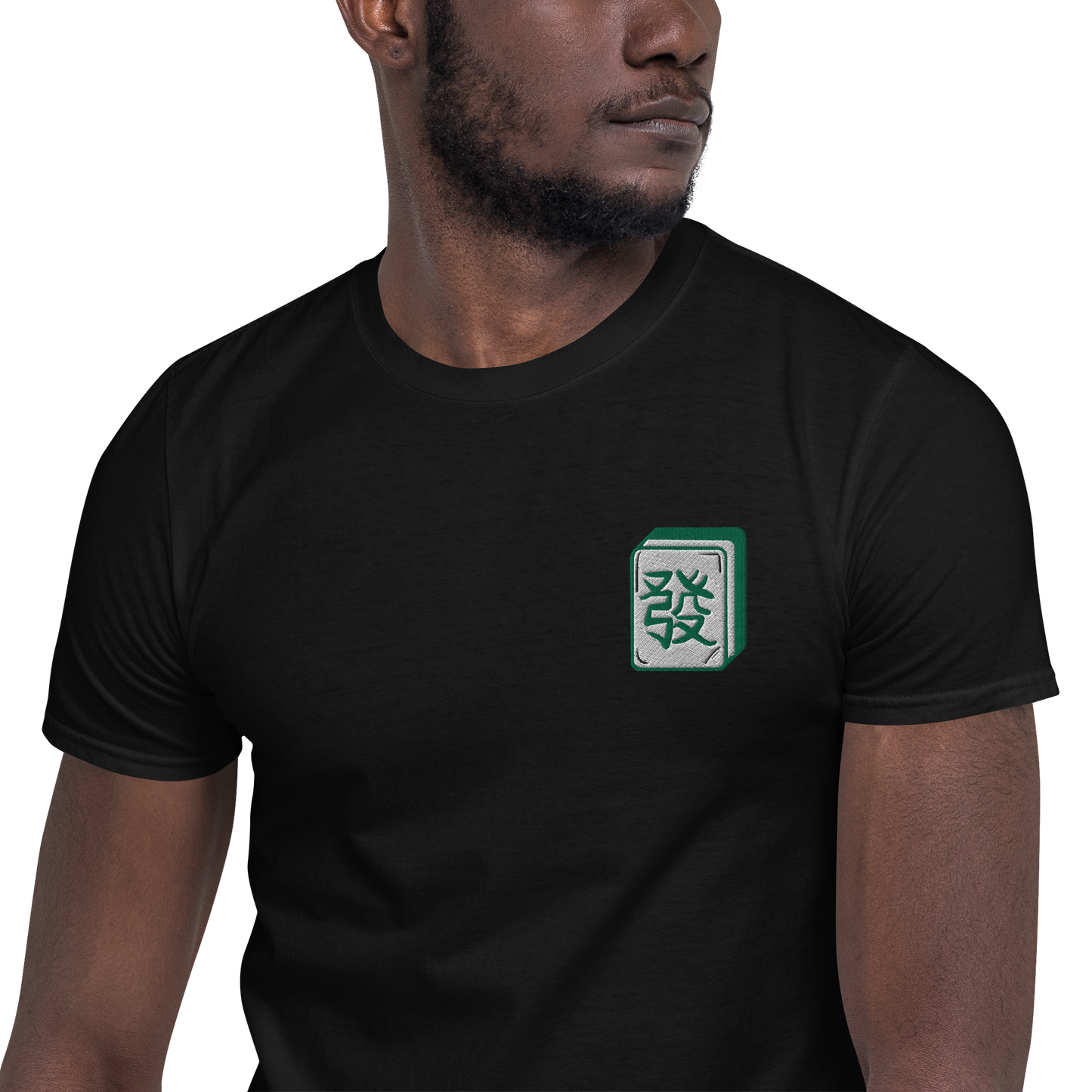 Get Your Unisex '發' Mahjong Tile Shirt for Luck and Success, Unwrapped Collections