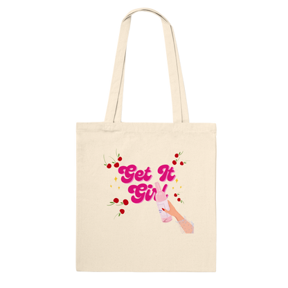 "Get It Girl" Jeannie Tote Bag