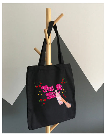 "Get It Girl" Jeannie Tote Bag