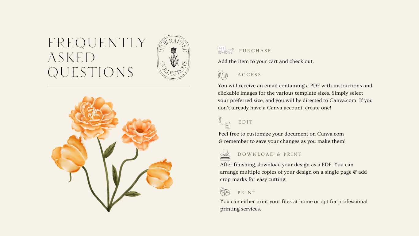 Bow Collection: Raise Your Glass | Editable Template (Canva)