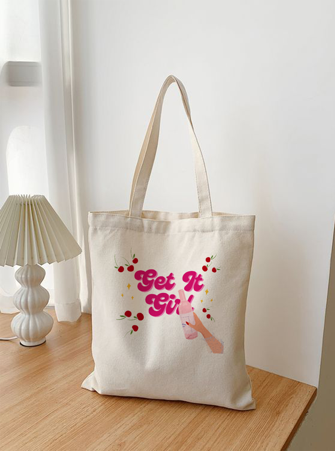 "Get It Girl" Jeannie Tote Bag