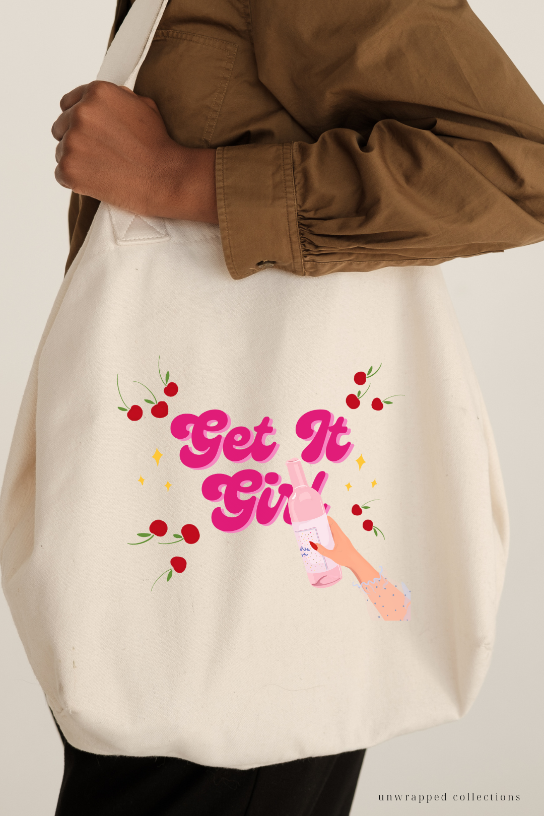 "Get It Girl" Jeannie Tote Bag