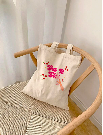 "Get It Girl" Jeannie Tote Bag